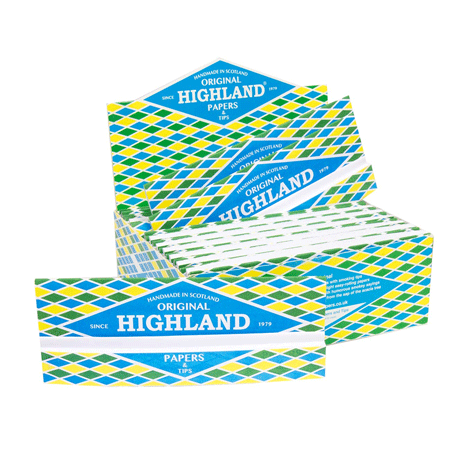 Highland Double Decadence King Size Smoking Papers Tips
