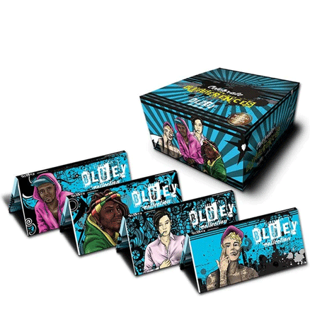 Snail Bluey Blue Papers KS Slim Ultra Thin
