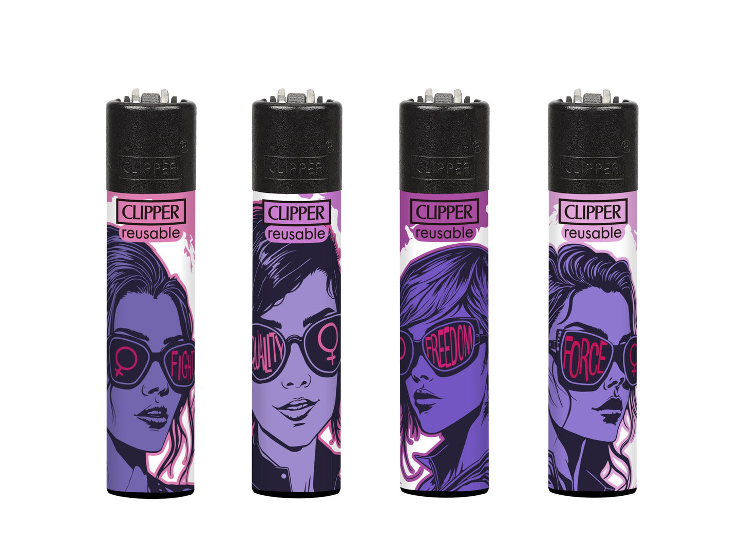 Clipper Refillable Lighters Empowerment Series