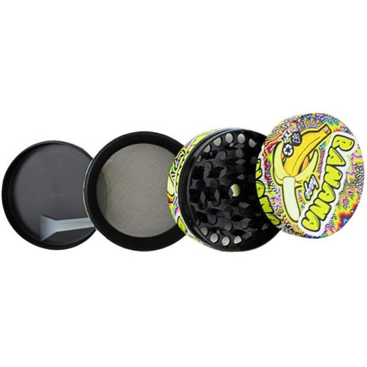 Island 4-Part Metal Grinder Fruit Design