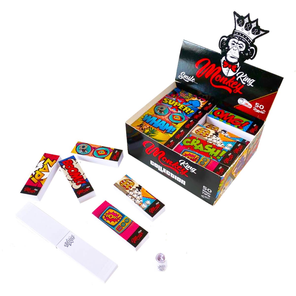 Monkey King Filter Tips White