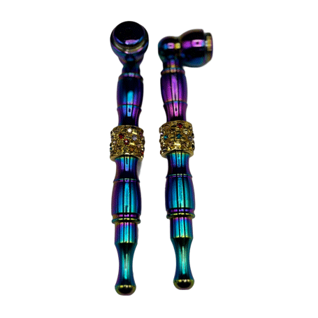 Colored Metal Pipe with Cap