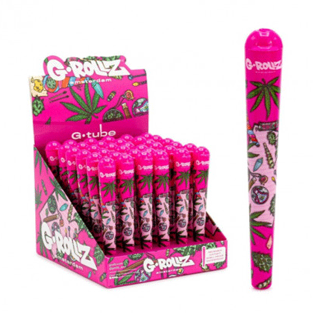 G-Tube Amsterdam Picnic Candy Pink Cone Holders Grollz