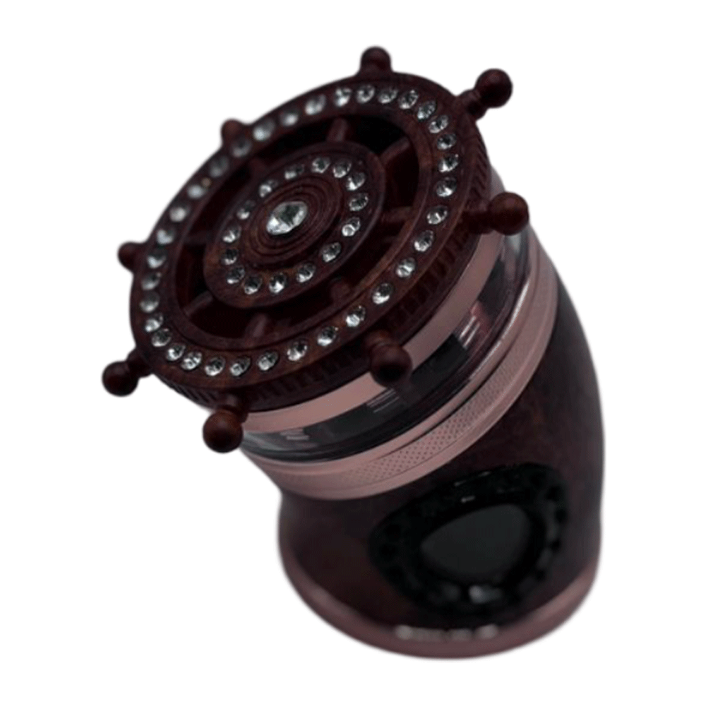 Metal Grinder Central Chamber Multiple Holes Grinding Teeth